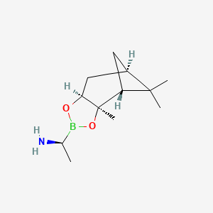 molecular formula C12H22BNO2 B1507444 (S)-BoroAla-(-)-Pinanediol CAS No. 497165-13-6