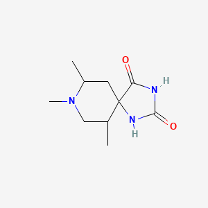 6,8,9-Trimethyl-1,3,8-triazaspiro[4.5]decane-2,4-dione