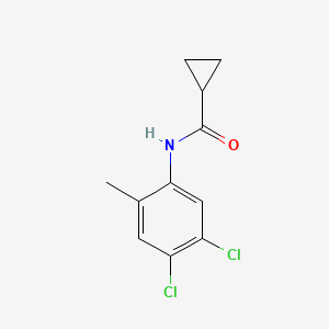 N-(4,5-dichloro-2-methylphenyl)cyclopropanecarboxamide