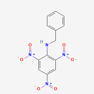 Benzenemethanamine, N-(2,4,6-trinitrophenyl)-