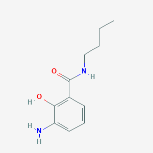 molecular formula C11H16N2O2 B1507465 3-amino-N-butyl-2-hydroxybenzamide CAS No. 473730-98-2