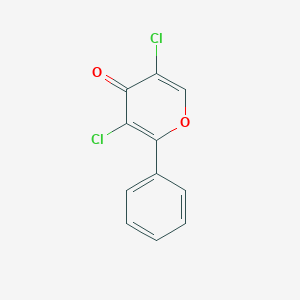 3,5-dichloro-2-phenyl-4H-pyran-4-one