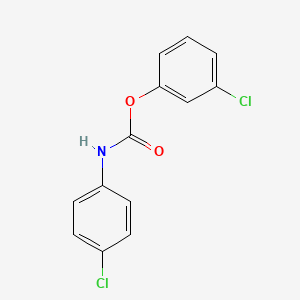 3-Chlorophenyl N-(4-chlorophenyl)carbamate