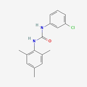 molecular formula C16H17ClN2O B15074725 1-(3-Chlorophenyl)-3-(2,4,6-trimethylphenyl)urea 