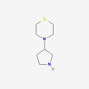 4-(Pyrrolidin-3-yl)thiomorpholine
