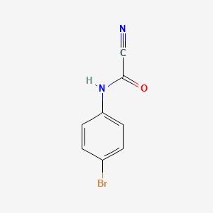 molecular formula C8H5BrN2O B15074831 N-(4-Bromophenyl)cyanoformamide CAS No. 73708-67-5