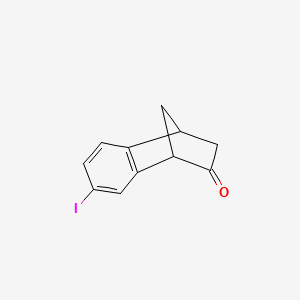 molecular formula C11H9IO B15074899 Rvkintbucfhrhv-uhfffaoysa- CAS No. 33557-64-1