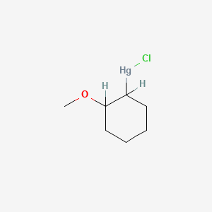 Chloro-(2-methoxycyclohexyl)mercury