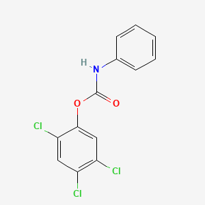 Phenol, 2,4,5-trichloro-, carbanilate