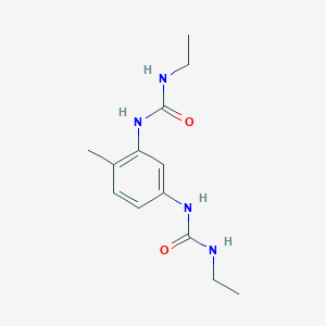 molecular formula C13H20N4O2 B15074943 1,1'-(4-Methyl-1,3-phenylene)bis(3-ethylurea) CAS No. 25635-03-4