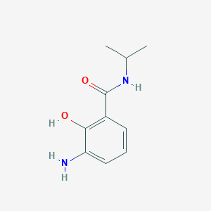 molecular formula C10H14N2O2 B1507500 3-amino-2-hydroxy-N-isopropylbenzamide CAS No. 473730-97-1