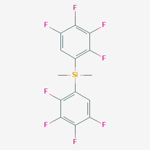 Bis(2,3,4,5-tetrafluorophenyl)dimethylsilane