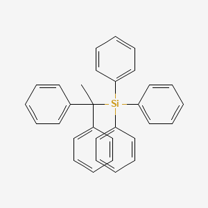 molecular formula C32H28Si B15075056 (1,1-Diphenylethyl)triphenylsilane 