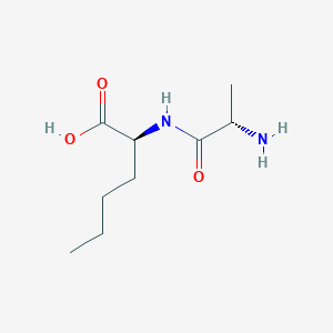 molecular formula C9H18N2O3 B15075149 L-Alanyl-L-norleucine CAS No. 3303-37-5