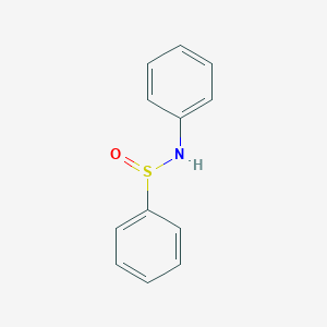 molecular formula C12H11NOS B15075224 Benzenesulfinanilide CAS No. 14933-97-2