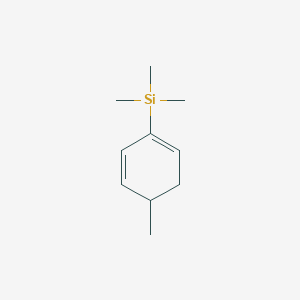 Trimethyl(4-methylcyclohexa-1,5-dien-1-yl)silane