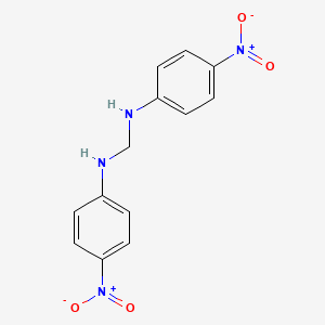 N,N'-bis(4-nitrophenyl)methanediamine