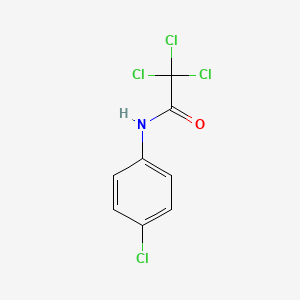 Acetamide, 2,2,2-trichloro-N-(4-chlorophenyl)-