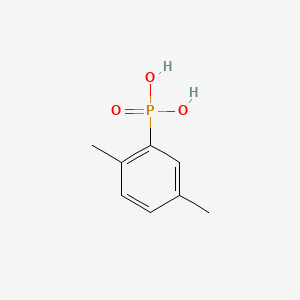 molecular formula C8H11O3P B15075344 (2,5-dimethylphenyl)phosphonic Acid 