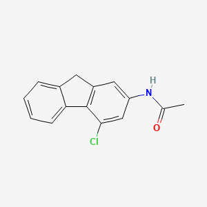 molecular formula C15H12ClNO B15075364 n-(4-Chloro-9h-fluoren-2-yl)acetamide CAS No. 1785-13-3