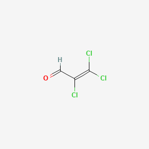 molecular formula C3HCl3O B15075440 2,3,3-Trichloropropenal CAS No. 3787-28-8