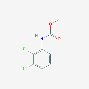 molecular formula C8H7Cl2NO2 B15075447 Carbamic acid, (2,3-dichlorophenyl)-, methyl ester CAS No. 101394-13-2