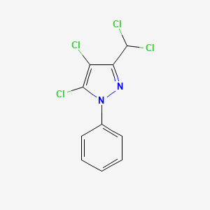 4,5-Dichloro-3-(dichloromethyl)-1-phenylpyrazole