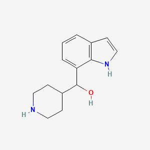 (1H-indol-7-yl)(piperidin-4-yl)methanol