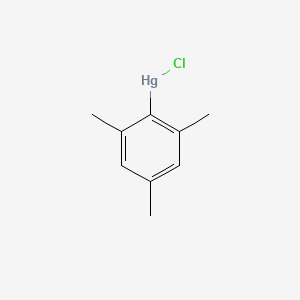 molecular formula C9H11ClHg B15075700 Chloro(2,4,6-trimethylphenyl)mercury CAS No. 20883-32-3