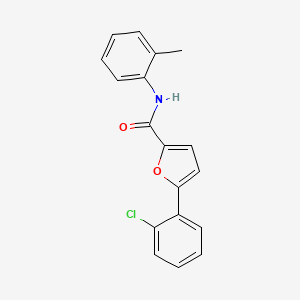 5-(2-chlorophenyl)-N-(2-methylphenyl)furan-2-carboxamide