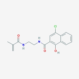 4-Chloro-1-hydroxy-N-(2-methacrylamidoethyl)-2-naphthamide