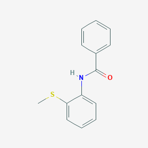 N-[2-(methylsulfanyl)phenyl]benzamide