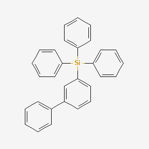 [1,1'-Biphenyl]-3-yltriphenylsilane