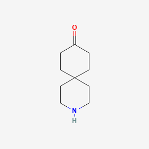 molecular formula C10H17NO B1507587 3-氮杂螺[5.5]十一烷-9-酮 CAS No. 1056629-32-3