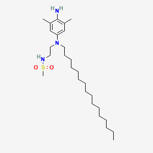 2,6-Dimethyl-N4-hexadecyl-N4-(2-(methylsulfonylamino)ethyl)-1,4-phenylenediamine