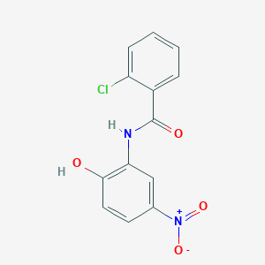 2-chloro-N-(2-hydroxy-5-nitrophenyl)benzamide