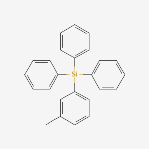 (3-Methylphenyl)(triphenyl)silane