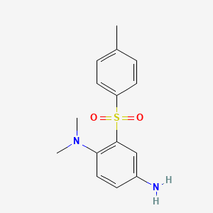 N~1~,N~1~-dimethyl-2-[(4-methylphenyl)sulfonyl]-1,4-benzenediamine