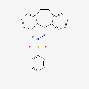 N'-(10,11-Dihydro-5H-dibenzo(A,D)cyclohepten-5-ylidene)-4-methylbenzenesulfonohydrazide