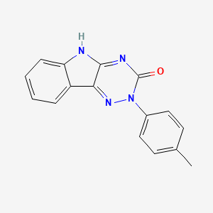 2-(p-Tolyl)-2H-[1,2,4]triazino[5,6-b]indol-3(5H)-one