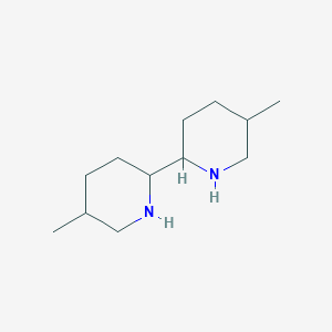 molecular formula C12H24N2 B1507602 5,5'-Dimethyl-2,2'-bipiperidine CAS No. 1378805-84-5
