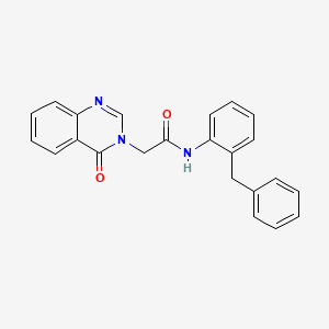 N-(2-Benzylphenyl)-2-(4-oxo-3(4H)-quinazolinyl)acetamide