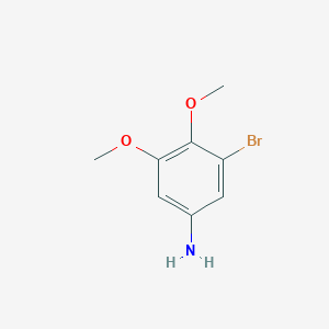 molecular formula C8H10BrNO2 B1507606 3-Bromo-4,5-dimethoxyaniline 