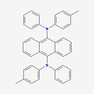 molecular formula C40H32N2 B1507607 9,10-Bis[N-(p-tolyl)anilino]anthracene CAS No. 190974-21-1