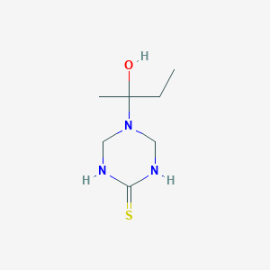 5-(2-Hydroxybutan-2-yl)-1,3,5-triazinane-2-thione