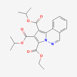 3-Ethyl 1,2-diisopropyl pyrrolo(2,1-A)phthalazine-1,2,3-tricarboxylate