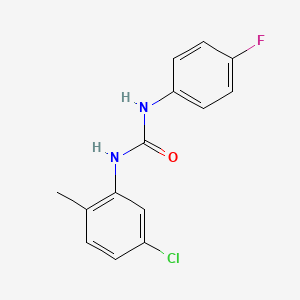 1-(5-Chloro-2-methylphenyl)-3-(4-fluorophenyl)urea