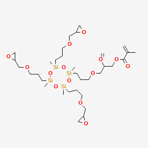 Methacryl trisepoxy cyclosiloxane