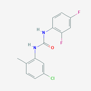 1-(5-Chloro-2-methylphenyl)-3-(2,4-difluorophenyl)urea