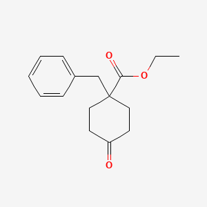 Ethyl 1-benzyl-4-oxocyclohexanecarboxylate